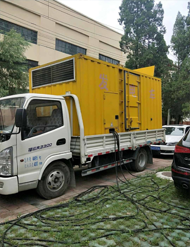 蓬莱发电车出租-柴油发电机组排烟系统设计要求及其考虑因素